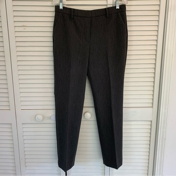 TALBOTS Cambridge Pant Women’s 8P Petite Straight Leg Stretch Grey Pull On NWT - Picture 2 of 11